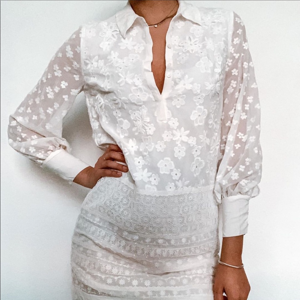 Joie white dress